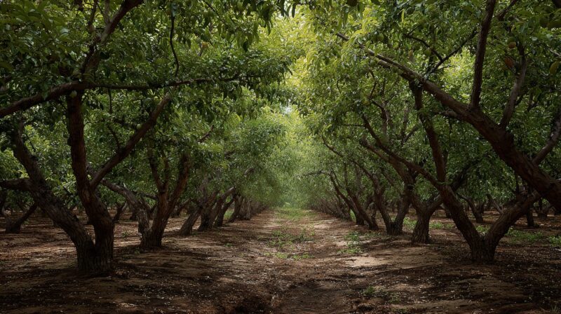 Lepo održavan voćnjak